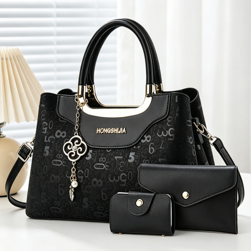 Women Fashion Handbags - Conjunto de Bolsas Femininas de Moda