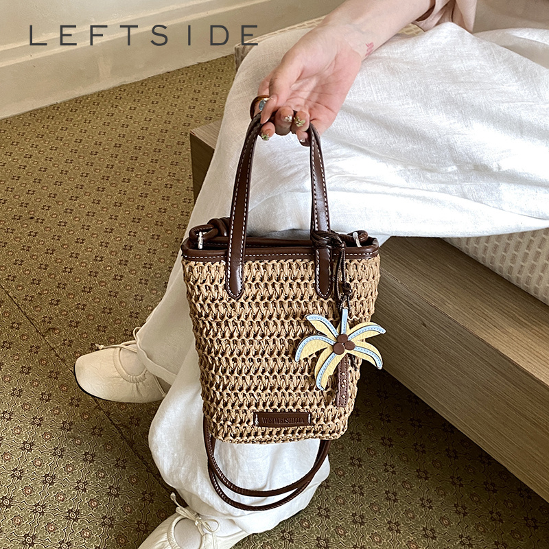 Women'S Fashion Trends 2026 Spring Summer - Bolsa Mini de Palha Trançada para
