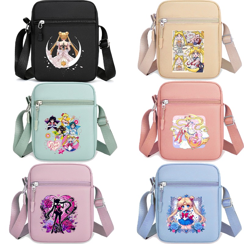 Women Fashion Handbags - Bolsa de Ombro Sailor Moon Unissex,
