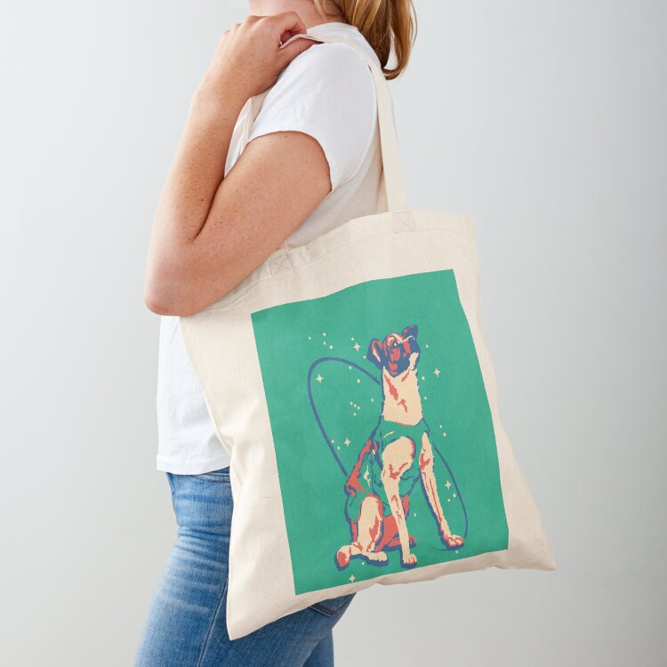 Women Fashion Vector - Laika Space Dog Illustration Vector Russian