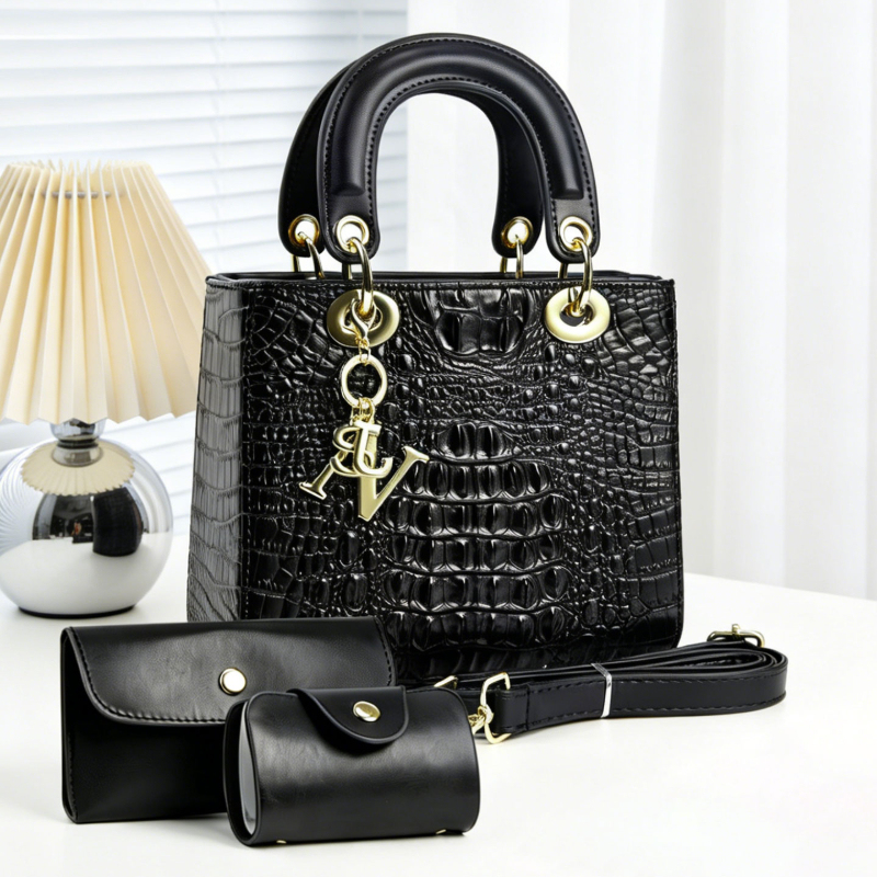 Women Fashion Handbags - Conjunto de bolsas femininas de 3