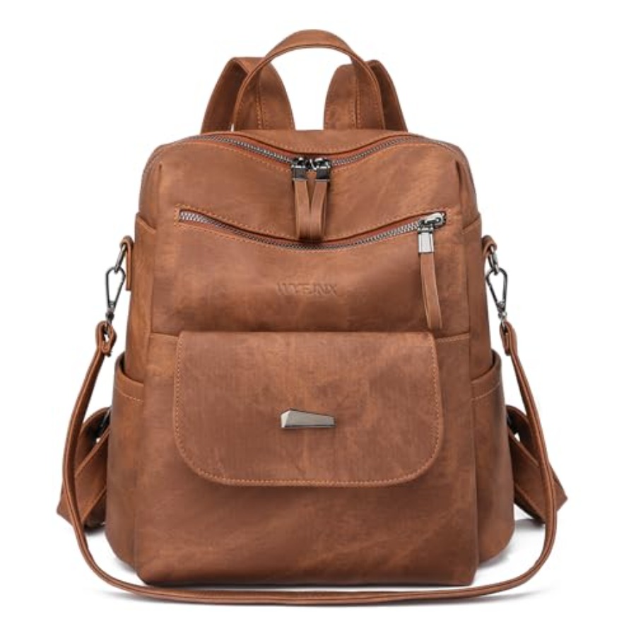 Women Fashion Handbags - Mochila de Couro PU para Mulheres,
