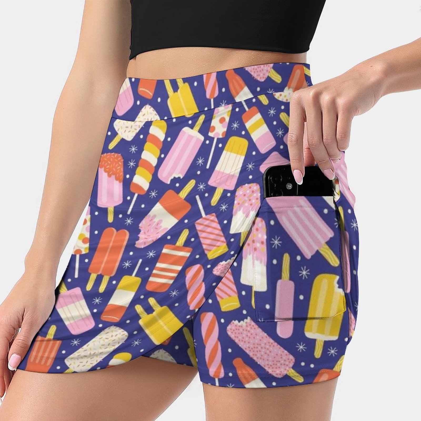 Popsicles saias mulher moda 20 - Women Fashion Vector avaliação e preço