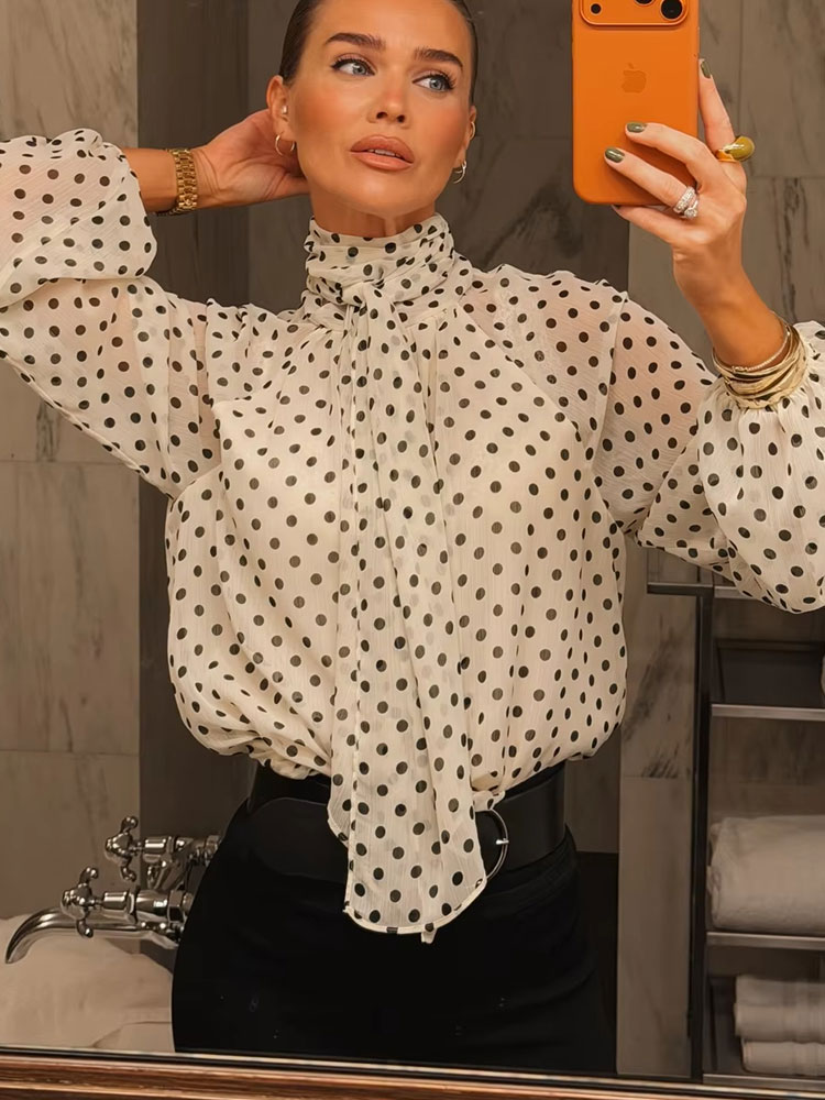 HH Blusa Feminina Elegante com - Women'S Fashion Trends 2026 Spring Summer avaliação e preço
