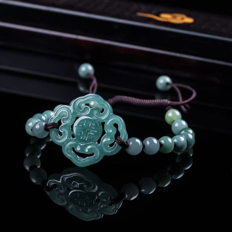 Pulseira de Jadeíta Natural Gr - Women And Men Fashion avaliação e preço