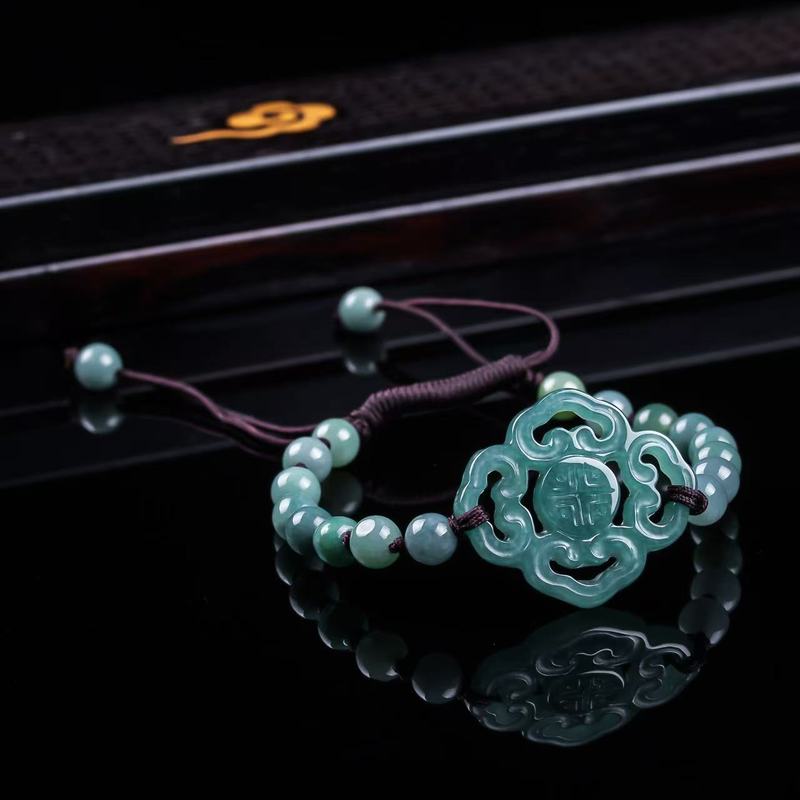 Pulseira de Jadeíta Natural Gr - Women And Men Fashion avaliação e preço
