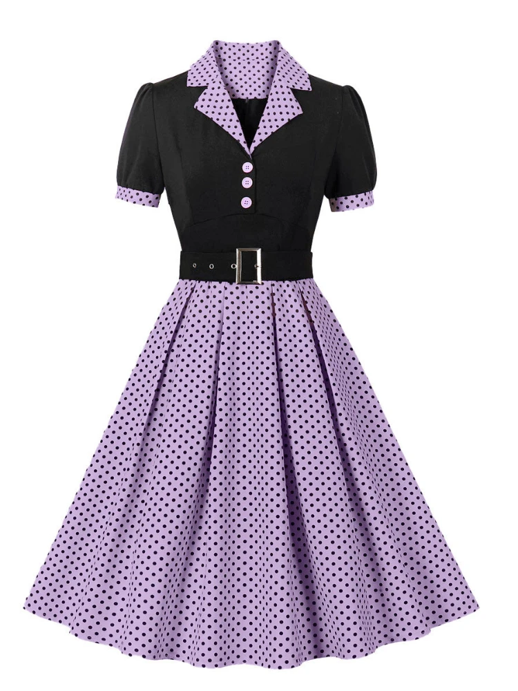 2024 nova moda bolinhas vintag - Women'S Fashion From The 60S avaliação e preço
