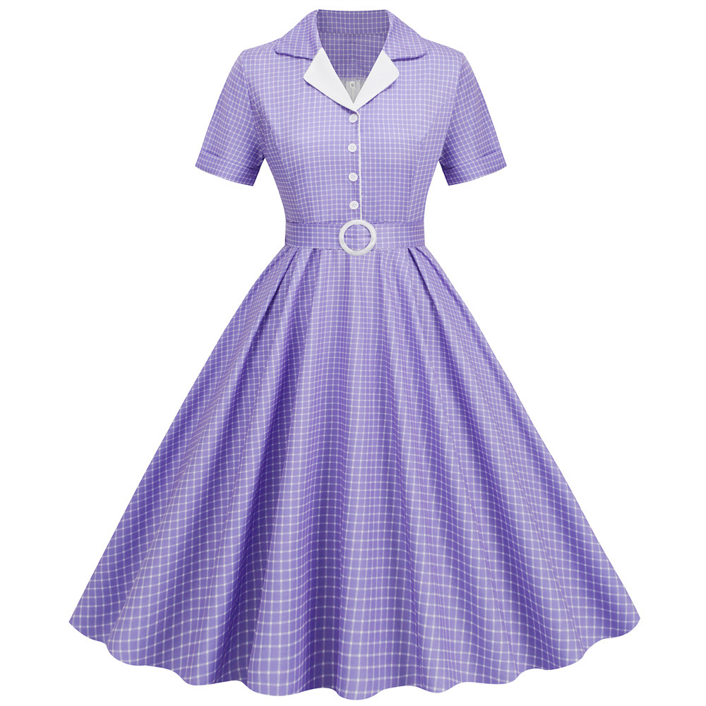 Vestidos Femininos Xadrez Vint - Women'S Fashion From The 60S avaliação e preço