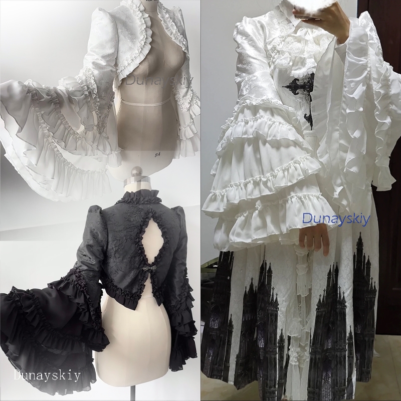 Conjunto de Camadas Gótico par - Puff Sleeve Blouse avaliação e preço