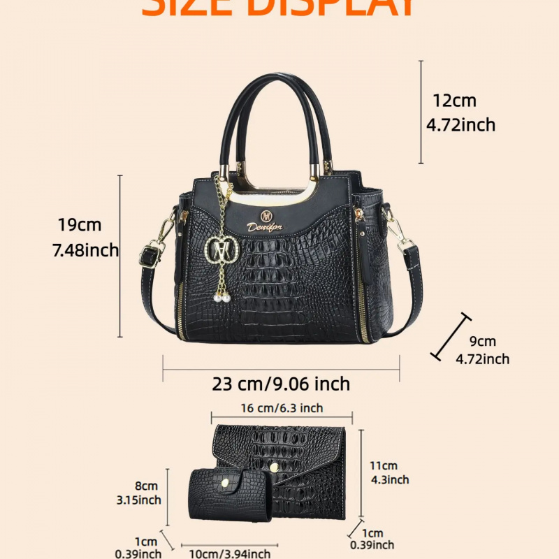 Conjunto de Bolsas Femininas c - Women Fashion Handbags avaliação e preço