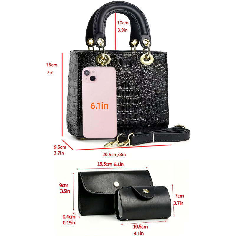 Conjunto de bolsas femininas d - Women Fashion Handbags avaliação e preço