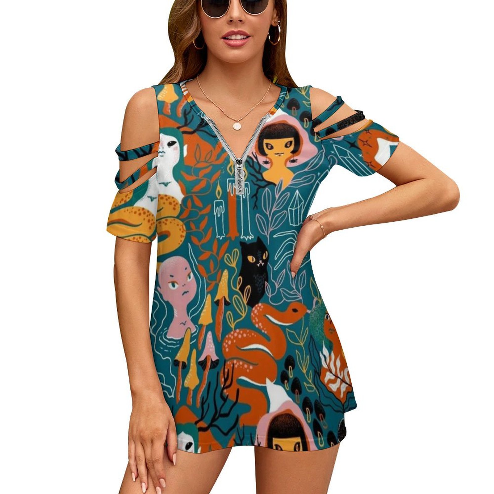Coven. Irmãs Mágicas Bruxas. N - Women Fashion Vector avaliação e preço