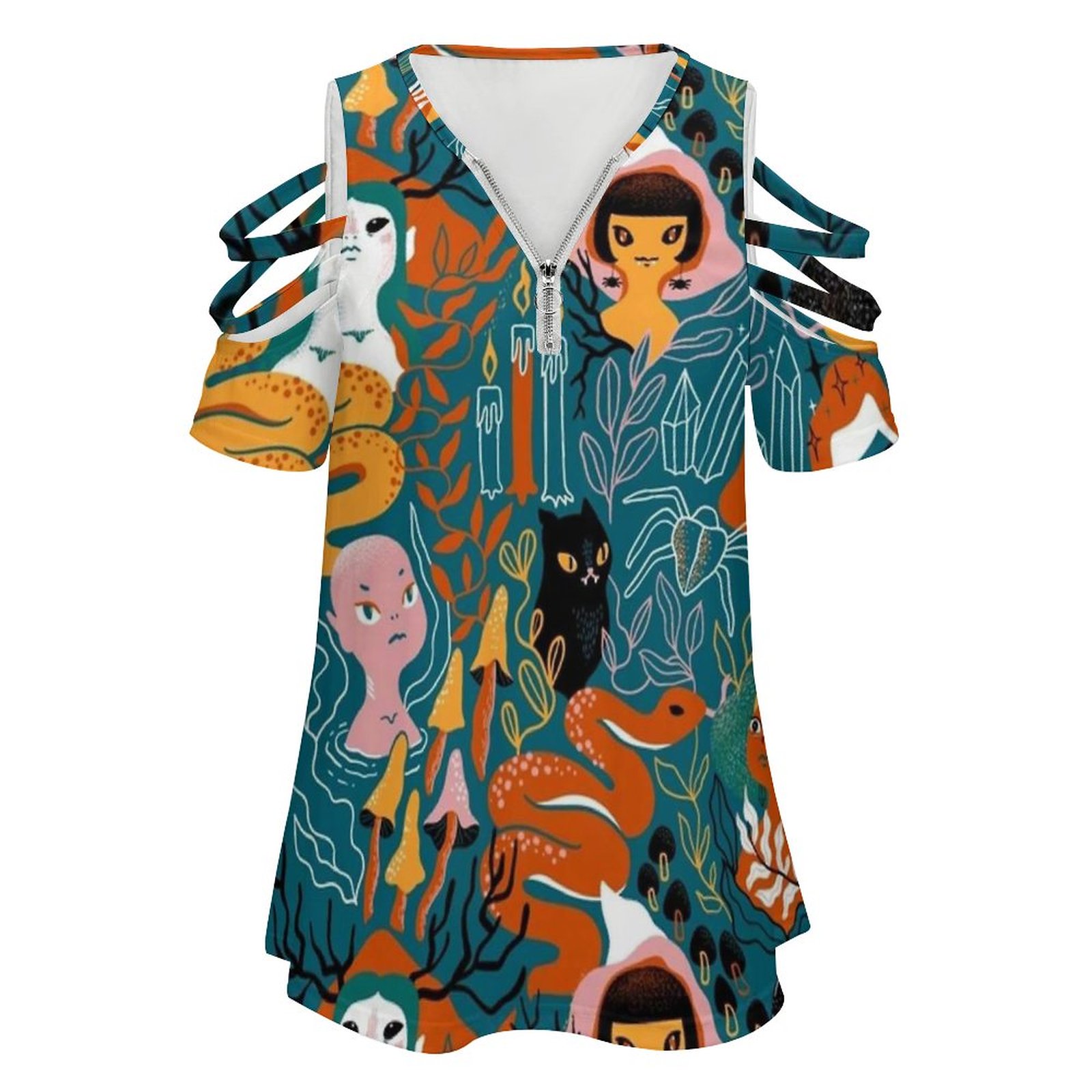 Coven. Irmãs Mágicas Bruxas. N - Women Fashion Vector avaliação e preço