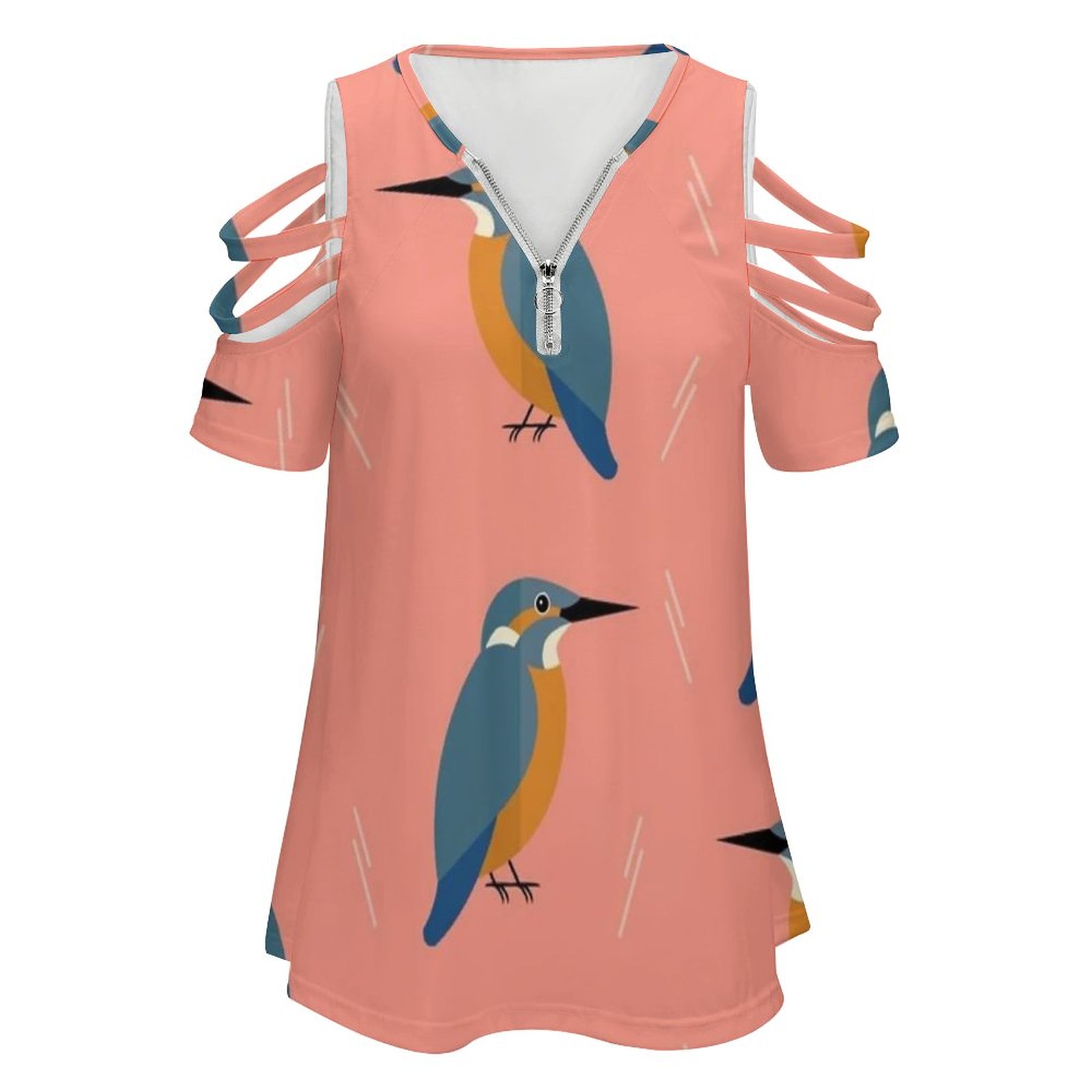 Kingfishers em todos os lugare - Women Fashion Vector avaliação e preço