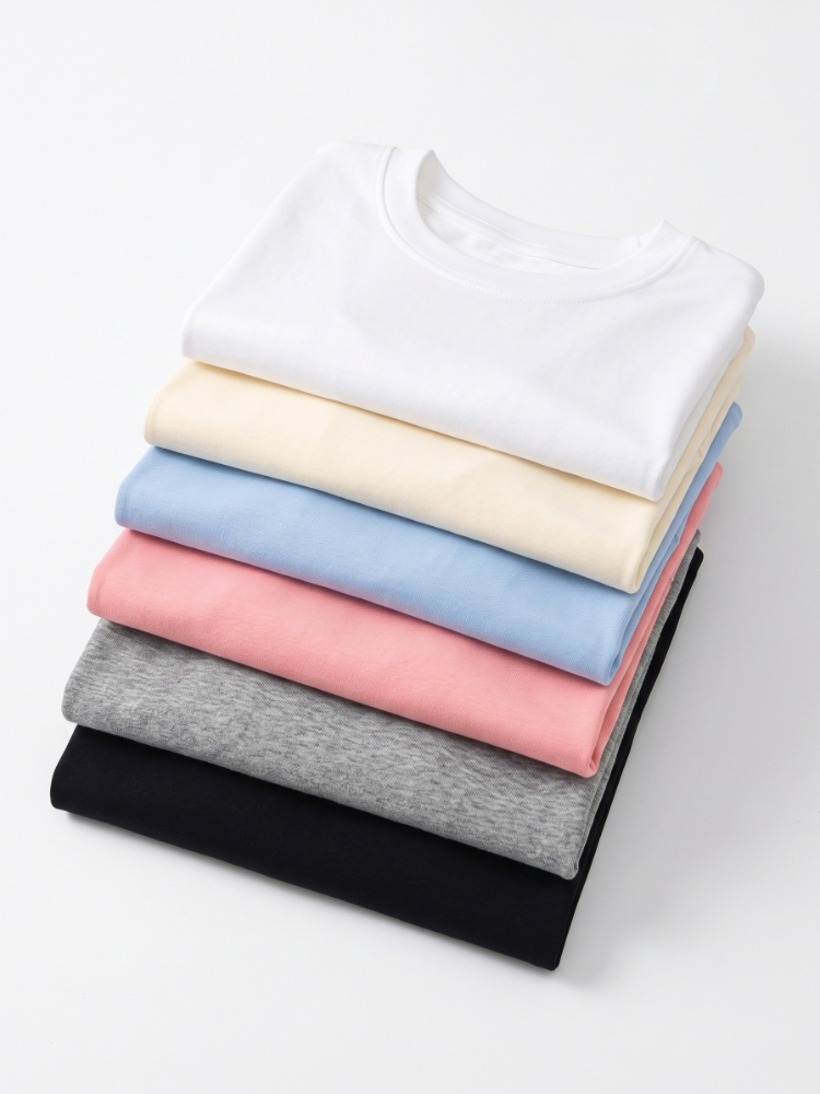 Camiseta Feminina de Manga Cur - Women'S Fashion Trends 2026 Spring Summer avaliação e preço
