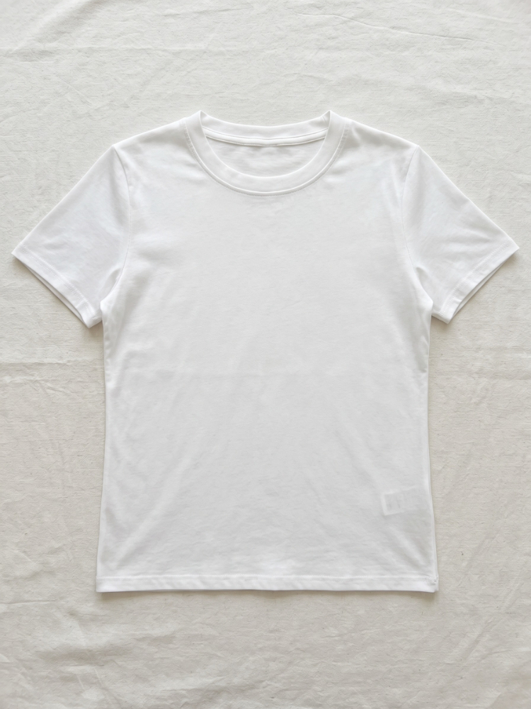 Camiseta Feminina de Manga Cur - Women'S Fashion Trends 2026 Spring Summer avaliação e preço
