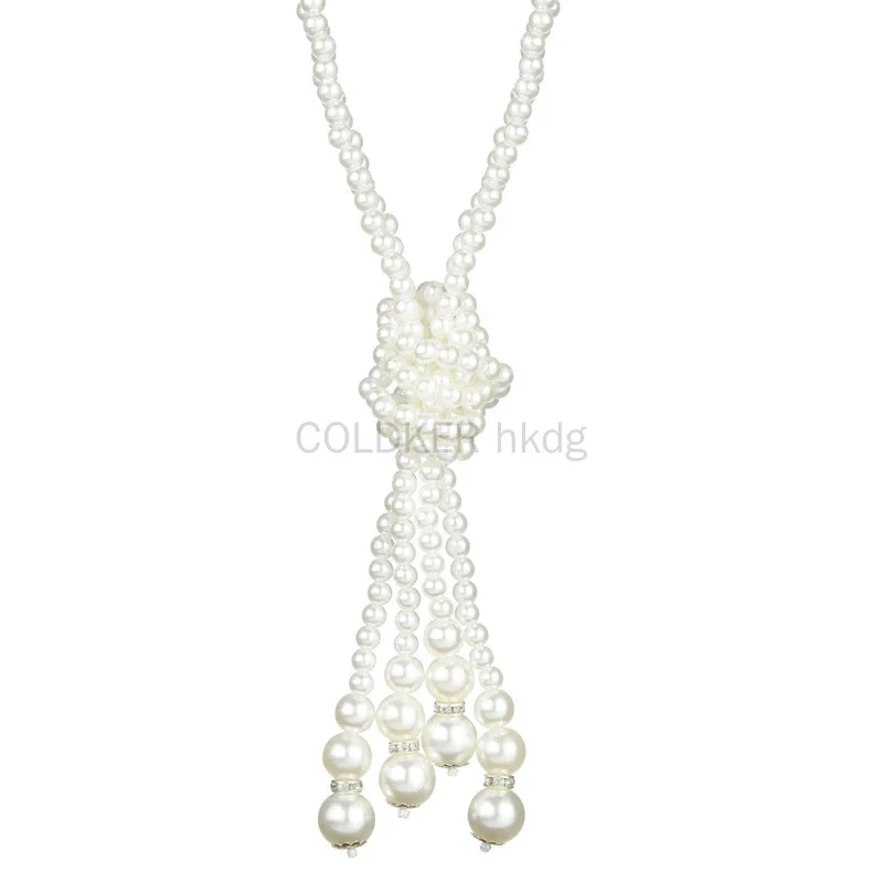 Colar de Pérolas dos Anos 1920 - Women Fashion Necklace avaliação e preço