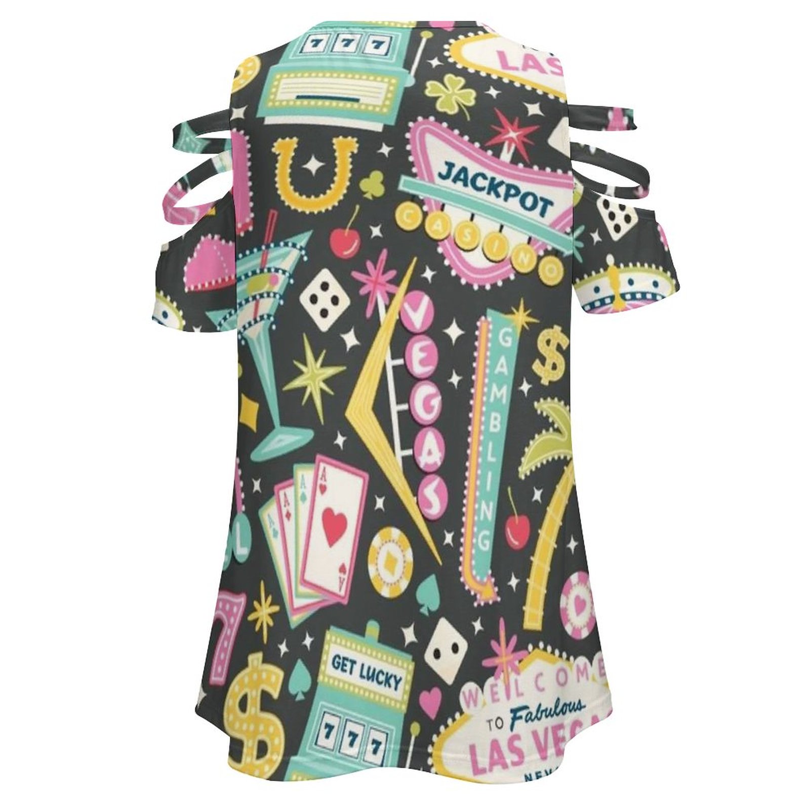 Viva las vegas camiseta femini - Women Fashion Vector avaliação e preço