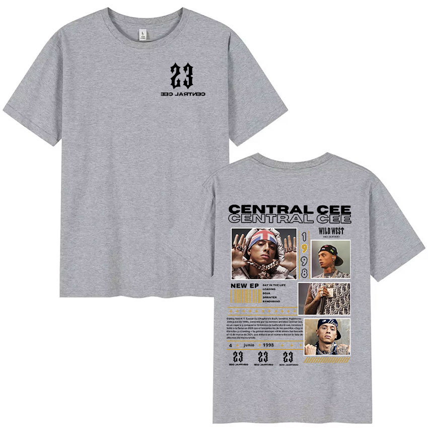 Rapper CENTRAL CEE WILD WEST T - Women'S Fashion Wild West avaliação e preço