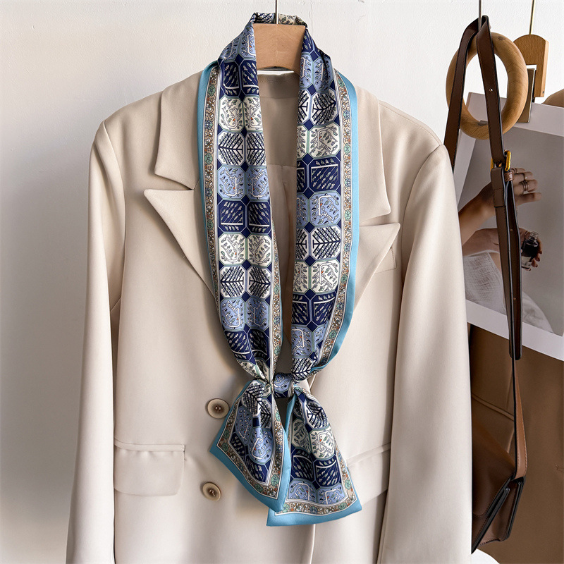 12*145cm pequeno novo lenço de - Women'S Fashion Layering avaliação e preço