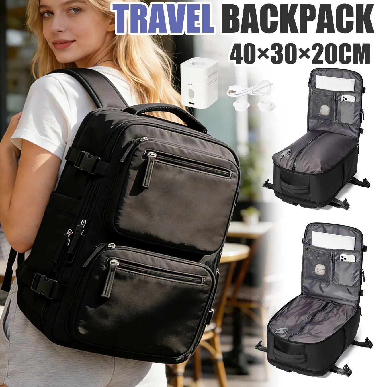Mochila Feminina com Bomba de  - Women And Men Fashion avaliação e preço