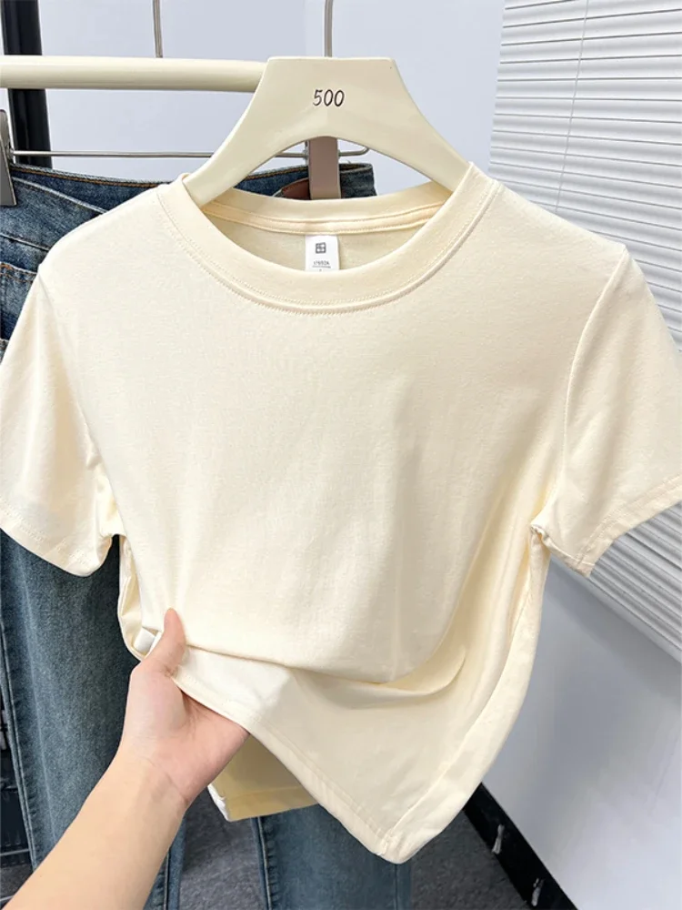 Camiseta Casual de Alta Qualid - Women'S Fashion Trends 2026 Spring Summer avaliação e preço