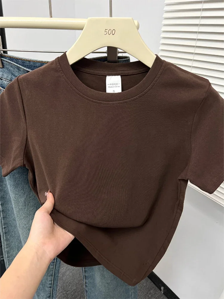Camiseta Casual de Alta Qualid - Women'S Fashion Trends 2026 Spring Summer avaliação e preço