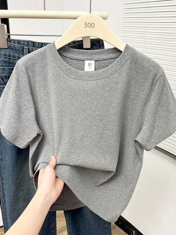 Camiseta Casual de Alta Qualid - Women'S Fashion Trends 2026 Spring Summer avaliação e preço